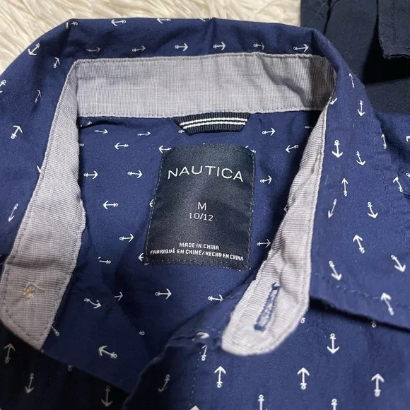 Two" Pieces-Náutica Button Down Shirt Kids - Picture 4 of 11